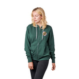 Santa Cruz Other Dot Zip Hooded Womens Sweatshirt Alpine Green