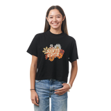 Vibes Front Oversized Crop T-Shirt Womens Santa Cruz