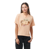 Vibes Front Oversized Crop T-Shirt Womens Santa Cruz