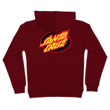 Santa Cruz True Oval Flame Dot Youth Hoodie