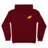 Santa Cruz True Oval Flame Dot Youth Hoodie