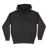 Opus Dot Men's Pullover Hoodie, Asphalt w/ Black