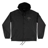 Dressen Skull Rose Independent Windbreaker, Black