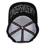 Dressen Skull Rose Structured Snapback Unisex Hat