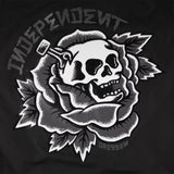 Dressen Skull Rose Independent Windbreaker, Black