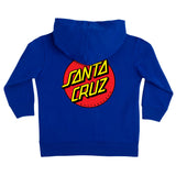 Classic Dot Youth Hoodie, Vintage Royal