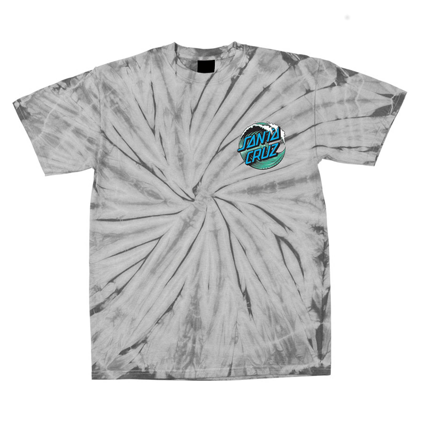 Santa Cruz Wave Dot Regular T-Shirt Spider Silver – Pacific