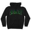 Creature Logo Outline Pullover Hoodie Mens Sweatshirt, Black