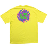 Slime Balls SB Logo Regular S/S Mens T-Shirt, Yellow