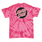 Santa Cruz Other Dot T-Shirt, Twist Pink w/Black/Red
