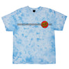 Santa Cruz Classic Dot Regular T-Shirt, Carolina Blue Crystal Wash