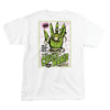 Creature Cursed Hand S/S Mens Regular T-Shirt, White