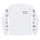 Creature Guest Capture L/S Mens Regular T-Shirt, White