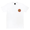 Santa Cruz Classic Dot Chest T-Shirt, White