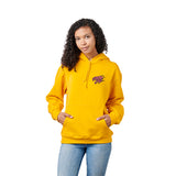 Santa Cruz Burndown P/O Hooded Womens Sweatshirt New Gold