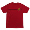 Santa Cruz Classic Dot Regular T-Shirt Cardinal Red
