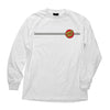 Santa Cruz Classic Dot Long Sleeve T-Shirt White